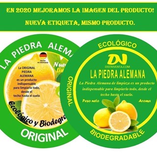 LA PIEDRA ALEMANA - 18 unidades + 18 esponjas - Imagen 2